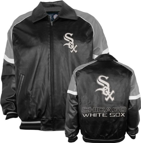 Chicago White Sox Varsity Pleather Jacket