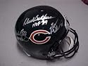 Monsters of Midway Hand Signed Autographed Full Size Chicago Bears Riddell Football Helmet