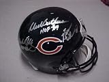 Monsters of Midway Hand Signed Autographed Full Size Chicago Bears Riddell Football Helmet