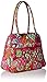 Vera Bradley Turn Lock Satchel Pink Swirls