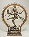 LORD NATARAJA Dancing Shiva Statue, Real Bronze Powder Cast 10 1/2-inch
