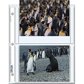 Printfile Archival Album Page 4-5X7IN Prints 25 Pages Without Printing On Page - Printfile 574S25