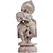 Antique Figurine Human Statue Carved in Stone (sos244)