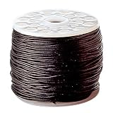 Produkt-Bild: G&uuml;termann / KnorrPrandell 2249180 - Lederriemen 0,5mm schwarz, 20 meter Rolle