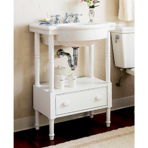 American Standard 9422.020.020 White Retrospect Retrospect 27 Pedestal Top with 8 Centers and Whit