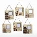 WOODEN SANTA PHOTO FRAME ORNAMENT