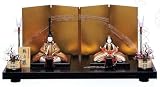 一秀 作 ひな人形 木目込 雛人形 親王飾 桃山雛 30号 正絹