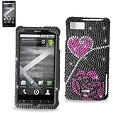 Hard Diamante Protector Skin Cover (Faceplate/Snap On) Full Rhinestones Dia ....