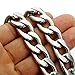 Trendsmax Jewelry 15mm Mens Chain Boys Curb Link Stainless Steel Necklace Silver Tone