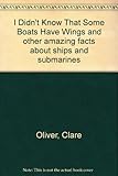 Some boats have wings