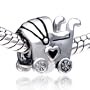 Pugster� Baby Carriage Charm European Bead Fits Pandora Bead & Bracelet
