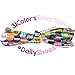 DailyShoes Oval Athletic Oxford Flat Dress Canvas Sneaker Boots Rainbow Color Selection Shoe Laces Half Round 1/4