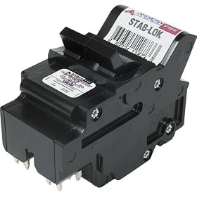 American Federal Pacific Circuit Breaker, 2-Pole 100-Amp Thick Series by Connecticut Electric
