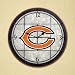 NFL Chicago Bears Stained Glass Wall Clock