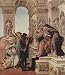 Sandro Botticelli (The libel, detail: Apelles before the ill-advised Judge malignant)...