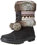 Helly Hansen Women's Iskoras Winter Boot, Jet Black/Ebony/New Light Grey, 7.5 M US
