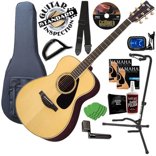 Yamaha LS6 Handcrafted Acoustic GUITAR BUNDLE
