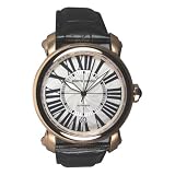 Pierre Cardin Mens Time Couture Collection Automatic Leather Strap Watch #PC675311LR021 by Pierre Cardin