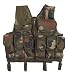 Einsatz Tactical Weste mit Netzeinsatz woodland