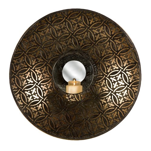 24 Mirrored Candle Wall Lis Pattern