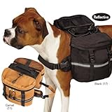 Zack & Zoey Cotton Duck Day Tripper Dog Backpack, Large, Tan