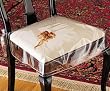 Clear Vinyl Chair Protectors - Set of 2 (Clear) (Fits Chairs up to 21 x 21)