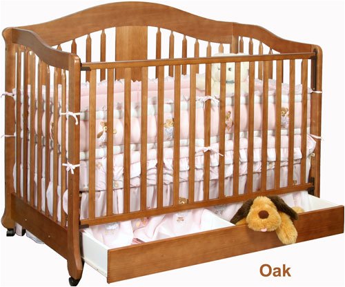 Baby: Stork Craft Rochester Stages Crib With Drawer In White