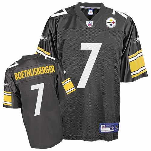 Reebok Pittsburgh Steelers Ben Roethlisberger Youth Replica Jersey Small