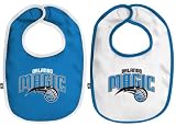 NBA Kids Orlando Magic 2 Piece Team Bib Set - R21F9Cmg (Bright Blue, 0-3 Months)