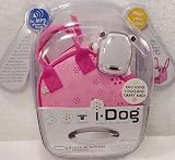 I-Dog White with Pink Spots and Pink Carry Case