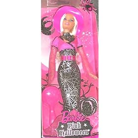 Barbie Pink Halloween Barbie in Halloween Costume Barbie Pink Halloween Barbie in Halloween Costume