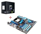 Produkt-Bild: PC Bundle Aufr&uuml;stset / Tuning-Kit AMD Phenom II X6 1100T 6x 3,3 GHz / 1024MB ATI Radeon HD 4250 Grafik mit HDMI DVI und VGA Ausgang / Mainboard Asus M4A88T-V EVO