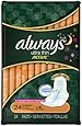 Always Ultra Overnight With Wings, Clean Scent Thin Pads 24 Count (Pack of 2)