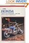 Honda CB550 and 650 * 1983-1985 Service * Repair * Maintenance (Clymer Motorcycle Repair Series)