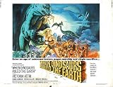 When Dinosaurs Ruled The Earth Poster Half Sheet 22x28 Victoria Vetri Robin Hawdon