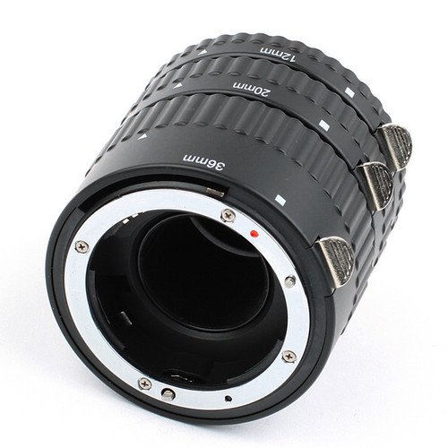 Meike 3PCS Macro Extension Tube Set For Nikon DSLR AF AFS DX FX N190