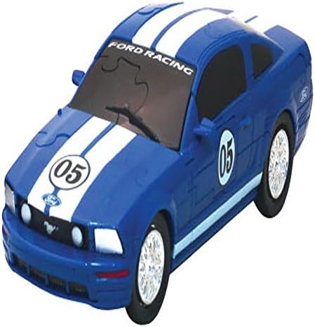 3D SUPER CAR PUZZLE 66PCS MUSTANG FR500C CAR