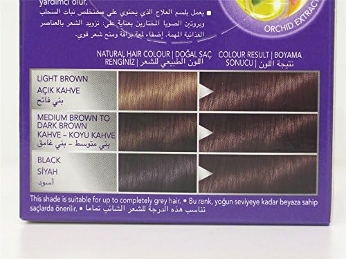 3 x Schwarzkopf Perfect Mousse Permanent Hair Colour No Ammonia 4-0 Dark Brown EXP 07/2015
