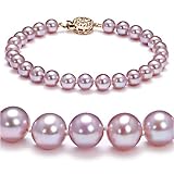 Lavender 6-7mm AAA Freshwater Pearl Bracelet