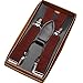 Feibi(TM)Toddler Baby Suspender Y Back Elastic Clip-on Solid Color Suspender Coffee