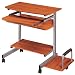 Techni Mobili Mobile Compact Computer Desk - Woodgrain