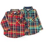 Bobson(ボブソン) 長袖シャツ (80～130cm) キムラタンの子供服 (77224x77724-163) レッド 130