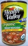 51XmvNi4tlL. SL160  Health Valley Minestrone Soup No Salt Added, 15 Ounce Cans