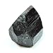 Naturosphère - Minéraux et fossiles - Pierre brute schorl tourmaline noire bi-terminée - A l'unit