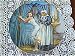 Gone with the Wind Mammy Lacing Scarlett Plate