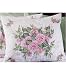 Bucilla Donna Dewberry Bed Of Roses Pillow Shams Stmpd X-Stitch Kit