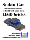 Sedan Car: Custom instructions to build with your own LEGO
