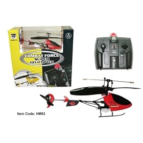 6 Remote Controlled Combat Force Super Mini Helicopter by 