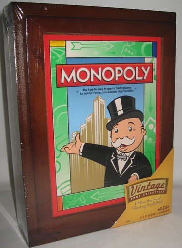 Cheap Library Monopoly Vintage Book Game