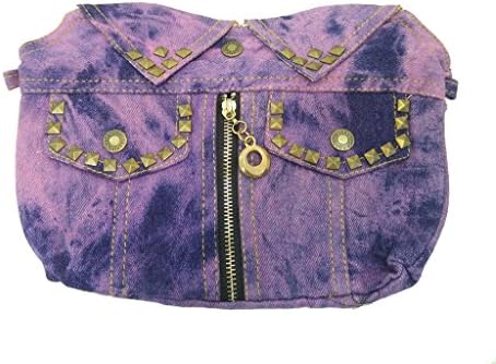 BIG SALE TOWOMO Fashion Two Pockets Shape Mobile Phone Bag With Shoulder Strap Cross Body Phone Purse-Purple